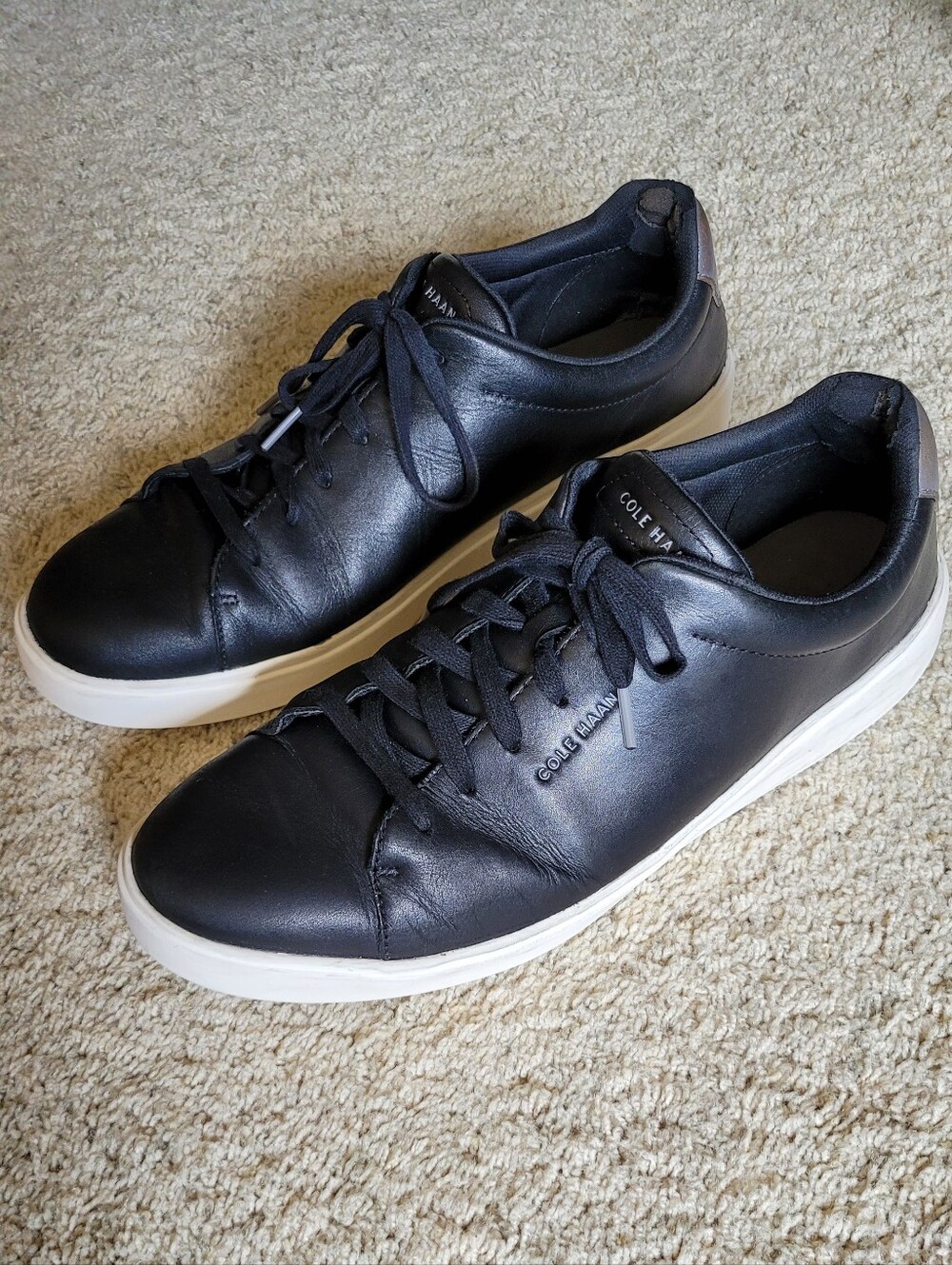 Cross Court Sneaker Black Leather Cole Haan 13